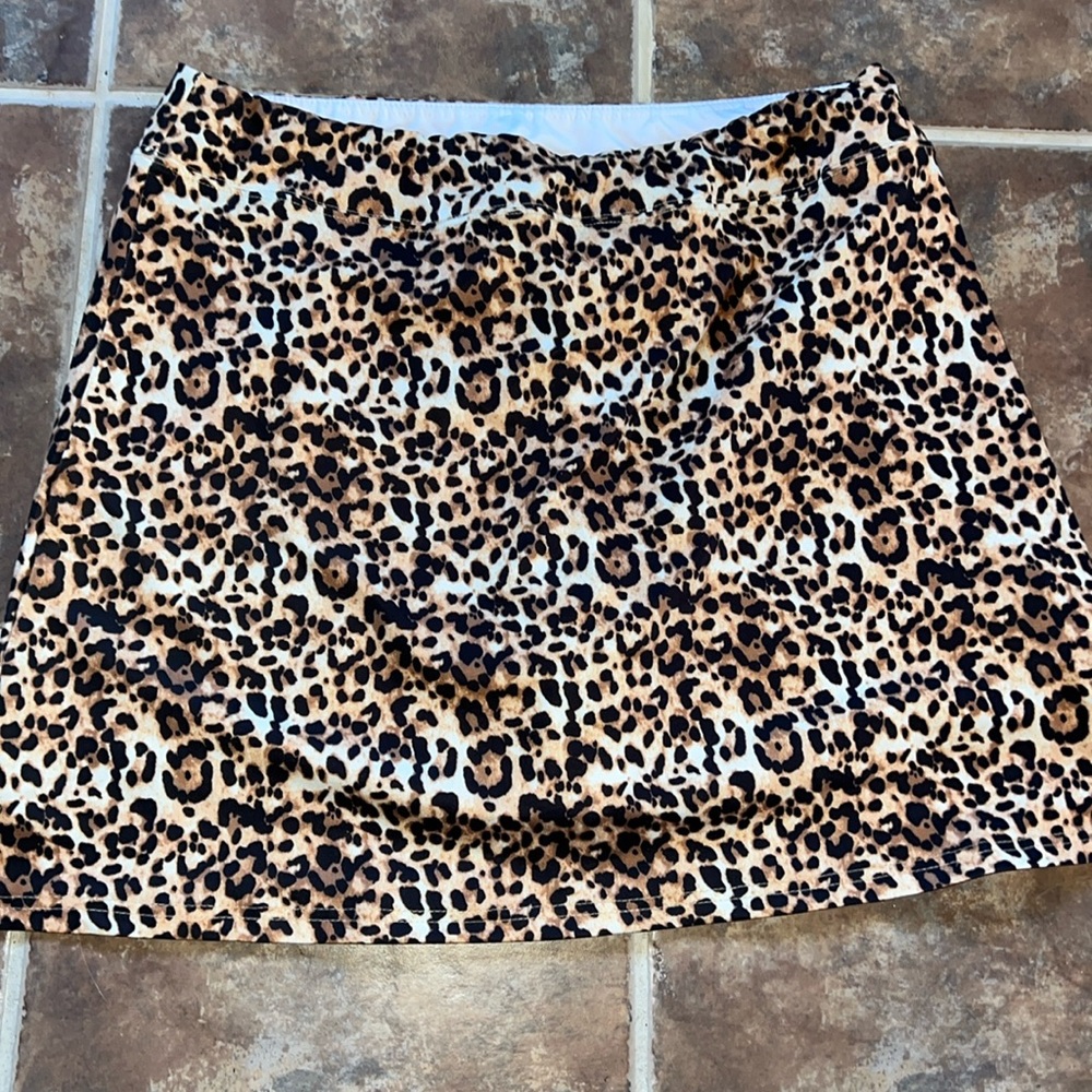 Leopard Print skirt